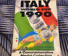 italy world cup 1990 commemorative medal collection