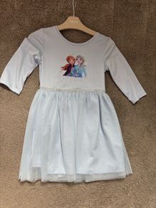Gymnastics frozen dress 6-7 years old 122cm