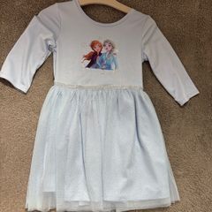 Gymnastics frozen dress 6-7 years old 122cm