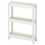 (Brand New) IKEA Shelves/Trolley, white, 54x18x71 cm Image 6