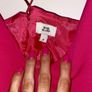 River Island Fuchsia Pink Strappy cropped Party Top Image 3