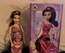Disney Store Megara Hercules doll with box.
