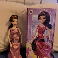 Disney Store Megara Hercules doll with box.