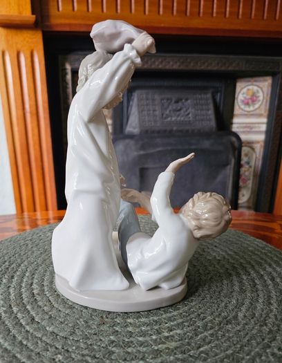 NAO by Lladro "Pillow Fight" Figurine