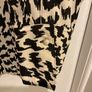 F&F Houndstooth Print Collared Blouse in Multi Black White Image 7