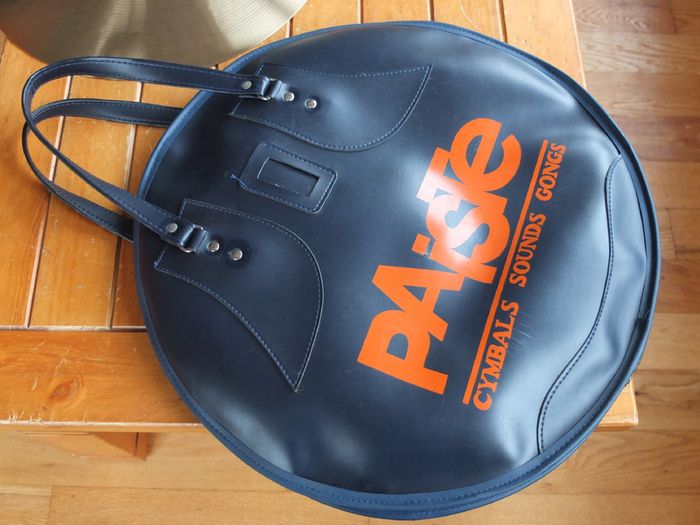 Paiste 602 Marching Cymbals, 16 inch With Bag.