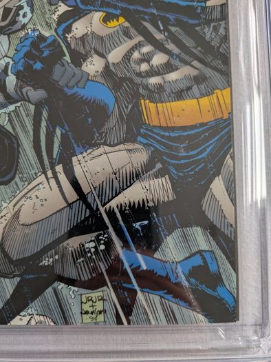 The Punisher  Batman Deadly Knights CBCS / CGC 9.8 Certified Graded Comic Framed  DC Marvel