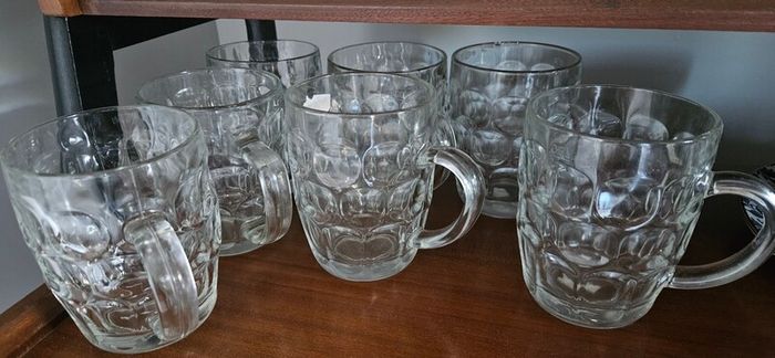 Beer Glasses / Tankard x 6 Heineken
