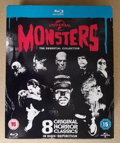 Universal Monsters 8 Blu Ray DVD box set Horror