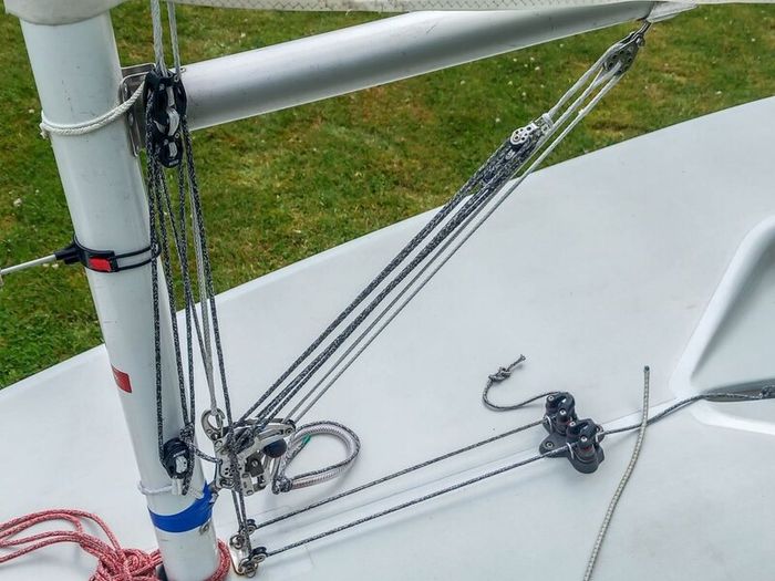 Laser ILCA sailing dinghy