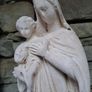 Chalkware Madonna and Baby Image 3