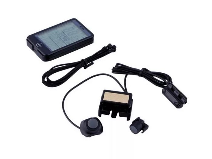 100% Brand-new Waterproof Auto Bike Computer Light Mode Touch Wired Bicycle Computer Cycling Speedometer with LCD Backlight