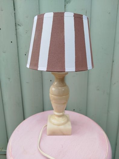 Vintage Alabaster Lamp