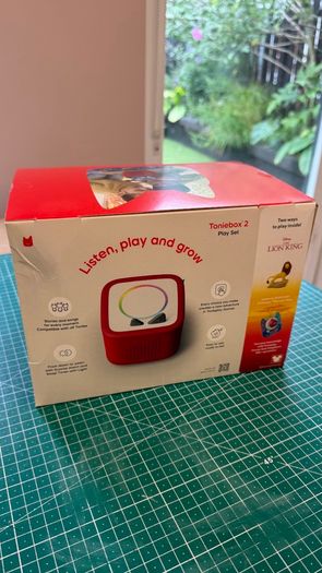 Toniebox 2 Full Play Set Red Lion King, New but Opened