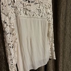 Zara blouse/ L / white