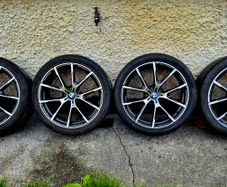 R19 5X120 BMW Style 728M alloy wheels with tyres