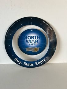Guinness North Star hanging cardboard showcard (nos)