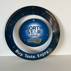 Guinness North Star hanging cardboard showcard (nos)
