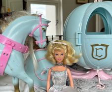 Vintage Mattel Disney Princess Cinderella Carriage Set