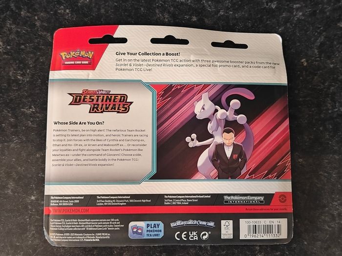 FREE Tracked Shipping. Pokemon Destined Rivals 3-Pack blister (Kangaskhan)