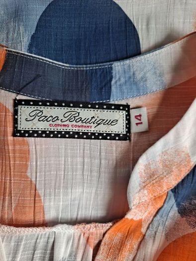 Paco shirt/blouse size UK 14