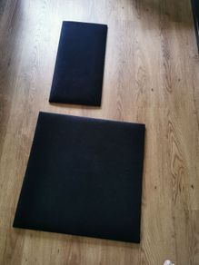 Padded wall panels