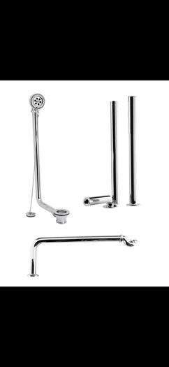 Sliper bath package deal bath/waste/freestanding bath shower mixer all included