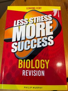 Biology revision leaving cert books