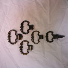 Solid Brass Georgian Drawer Handles.