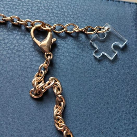 Custom Made Puzzle style Necklace and Earrings set