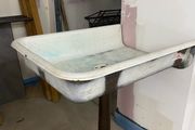 french enamel communal sink for bar/restaurant/