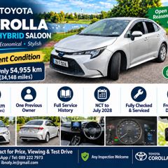 Immaculate Toyota Corolla Hybrid - Special Offer for 48 Hrs