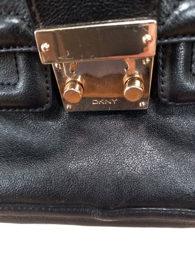 DKNY  Black Leather Bag