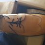 HUGO BOSS men's shoes Jerrard Derb LTWT Brown210 Derbys 50478675 made of polished leather, 44 EU Image 9
