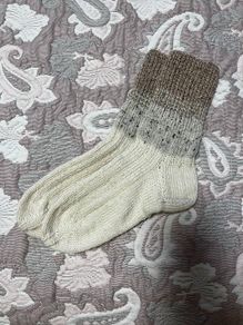 handmade knitted socks