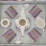 Newgrange Living White Thistle Bone China Set Image 2