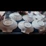 Very collectable,rare, Vintage French Scallop Dishes Image 2