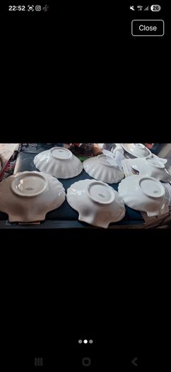 Very collectable,rare, Vintage French Scallop Dishes
