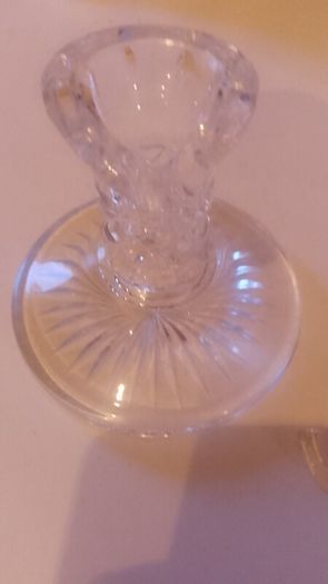 Waterford crystal candle holder/sticks