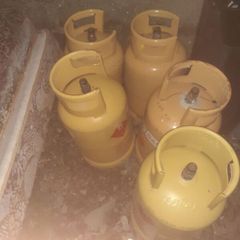 Empty Butane Bottles