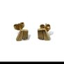 9ct Gold Stud Earrings Image 2