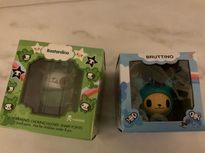 2 rare boxed tokidoki cactus pets see descrpition
