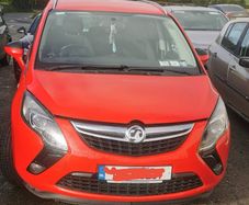 Zafira tourer 7 seater