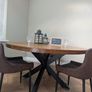 150cm Round Dining Table Perfect for a Traitors or Halloween Party Image 4