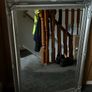Antique style silver mirror Image 2