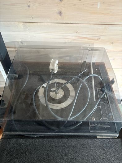 1970s HMV record player