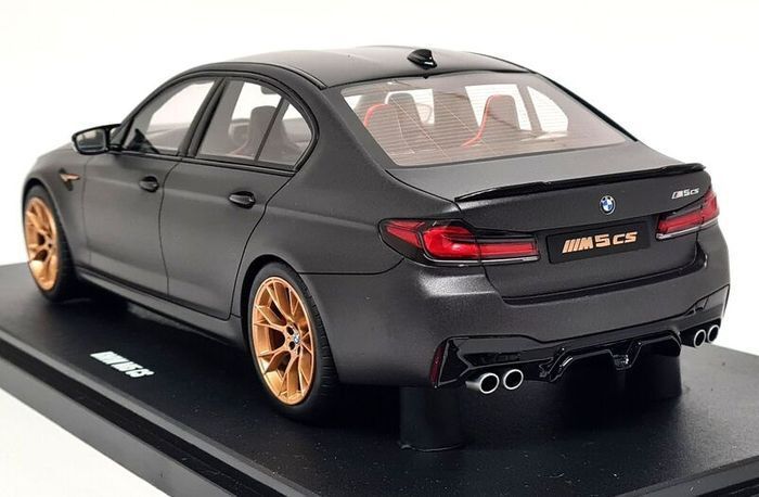 Bmw M5 Cs (f90) Frozen Grey 2021 Gt-spirit 1/18 New In Box