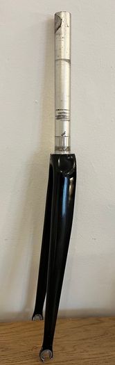 Carbon fibre wrap road bike fork