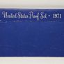 USA United States 1971 Proof Coin Set Half Dollar Quarter Dime Nickel Penny Image 3