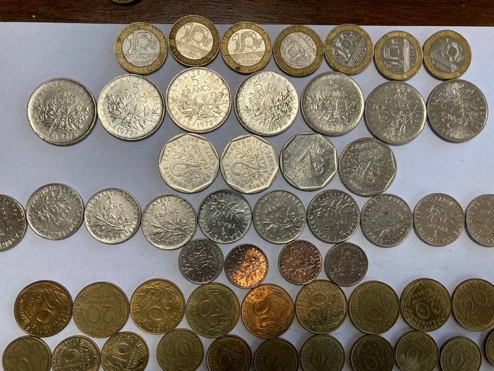 France. Francs Coins lot 131 Francs